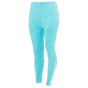 NWT Crowned Athletics Frozen Elsa Snowflake Queen Blue Leggings